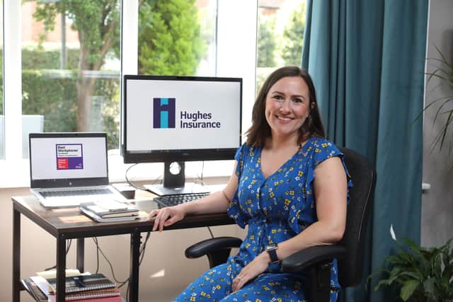 Sarah Balmforth, director of human resources at Hughes Insurance
