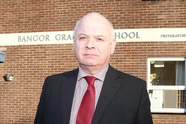 Stephen Connolly became headmaster of Bangor Grammar School in 2001 ©Jonathan Porter/Presseye.com