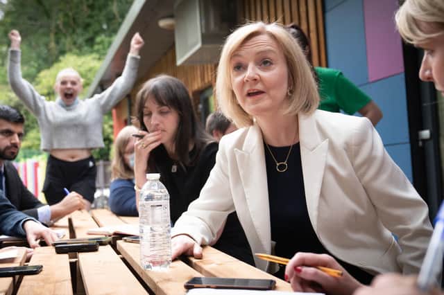 Foreign Secretary and Tory leadership candidate, Liz Truss has at least made an effort in the right direction against the NI Protocol
