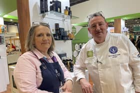 Suzy Hamilton Stubber and Bob McDonald of Burren Balsamics at Richill in Co Armagh has won a string of Great Taste awards for her naturalfruit infused vinegars