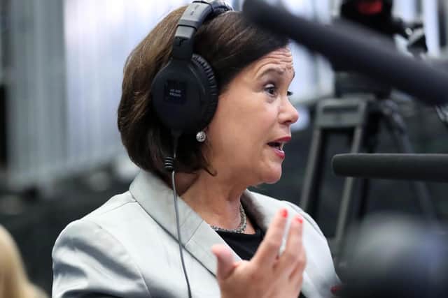Mary Lou McDonald said a referendum on a united Ireland would take place 'in this decade'