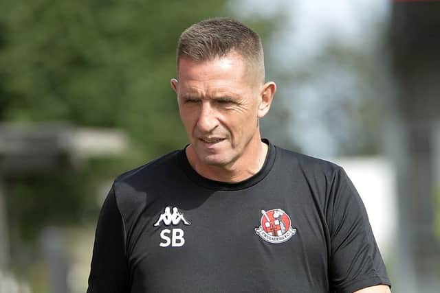 Crusaders manager Stephen Baxter. Pic by PressEye Ltd.