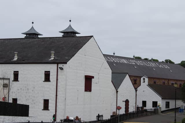 Historic Old Bushmills distillery
