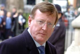 Lord Trimble died on Monday at the age of 77