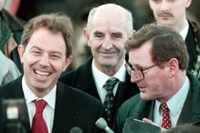 Tony Blair and David Trimble