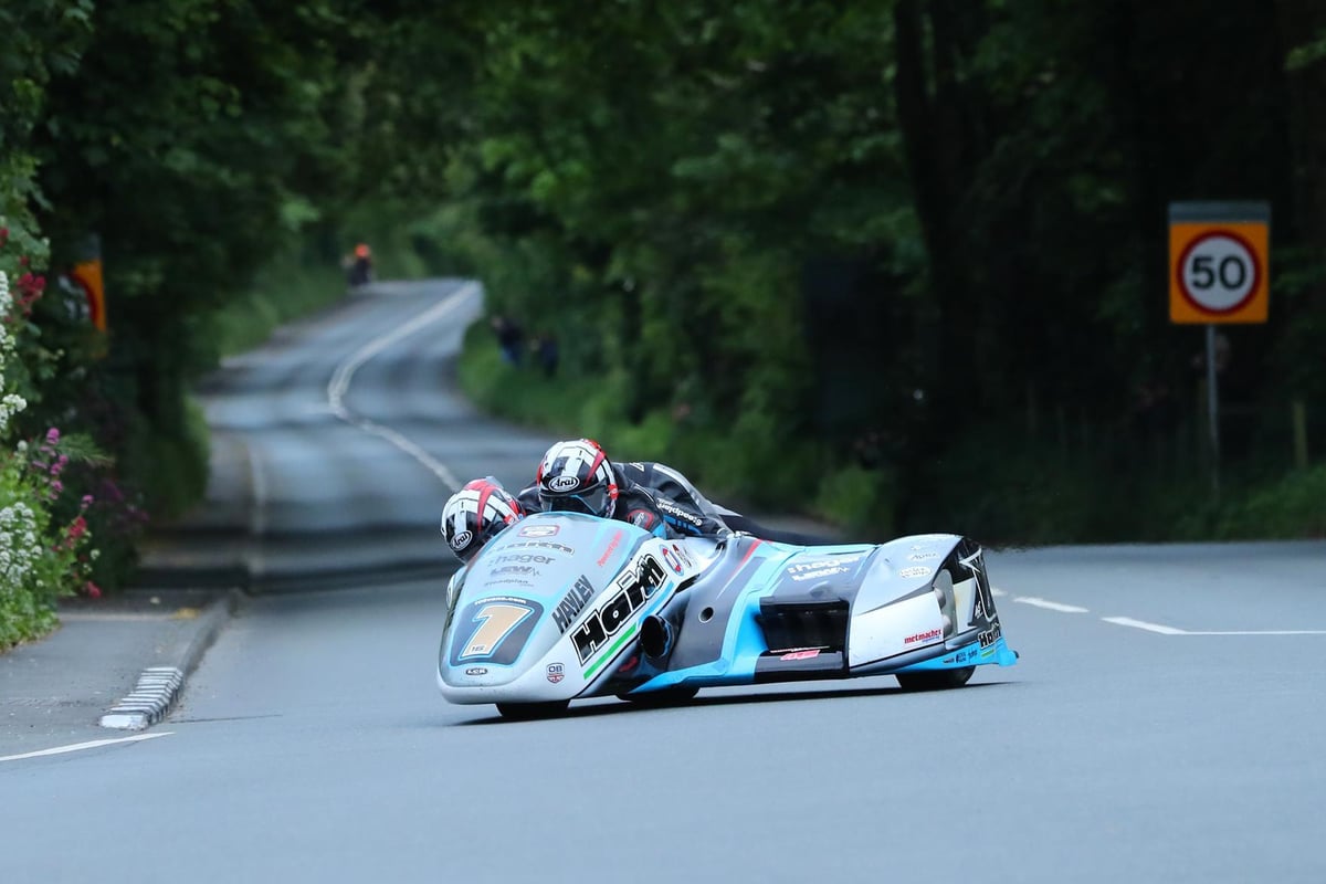 Ben and Tom Birchall set for Sidecar demonstration lap at Armoy Road Races