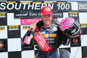 Saltburn man Davey Todd was in dominant form at the Southern 100, winning five races including the Solo Championship headline event for the first time.