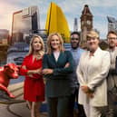 Holly Hamilton, Gabby Logan, Ayo Akinwolere, Clare Balding, JJ Chalmers, Hazel Irvine, Jason Mohammad and Isa Guha