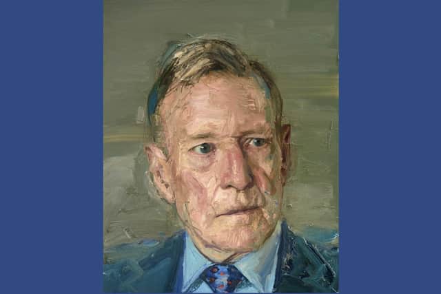 David Trimble, portrait by artist Colin Davidson