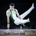 Northern Ireland's Rhys McClenaghan winning gold at the 2018 Commonwealth Games