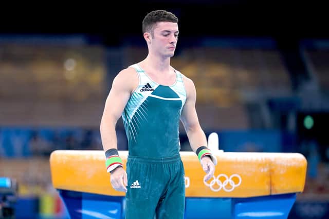 Rhys McClenaghan represented Ireland during the Tokyo 2020 Olympic Games, which took place in 2021