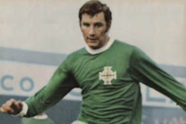 Terry Neill won 59 caps for Northern Ireland