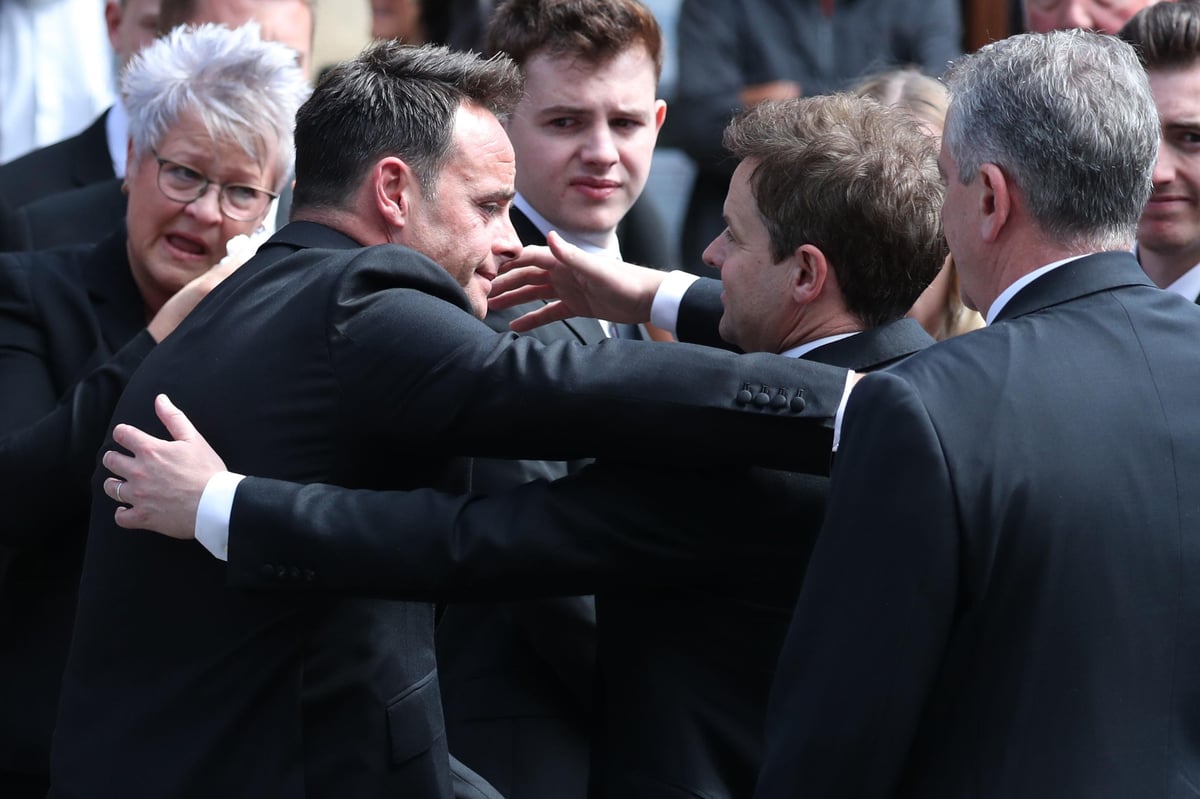 TV star Dec says final farewell to priest brother