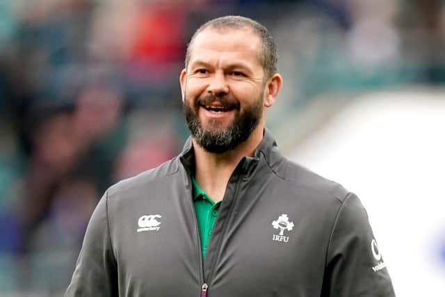Andy Farrell, who has signed a two-year contract extension to stay as Ireland head coach until 2025