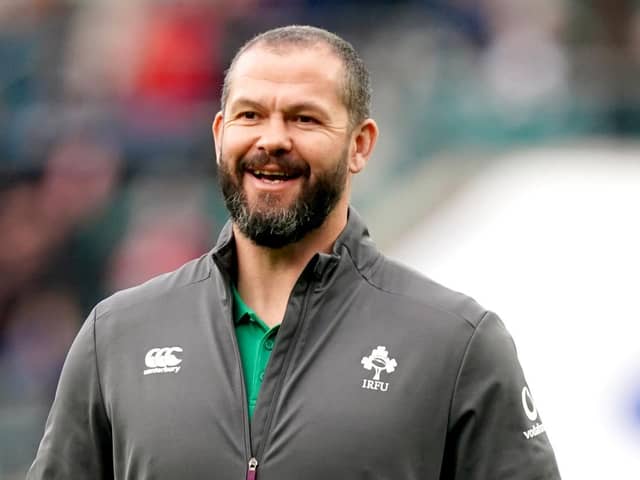 Andy Farrell, who has signed a two-year contract extension to stay as Ireland head coach until 2025