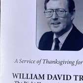 David Trimble funeral order of service