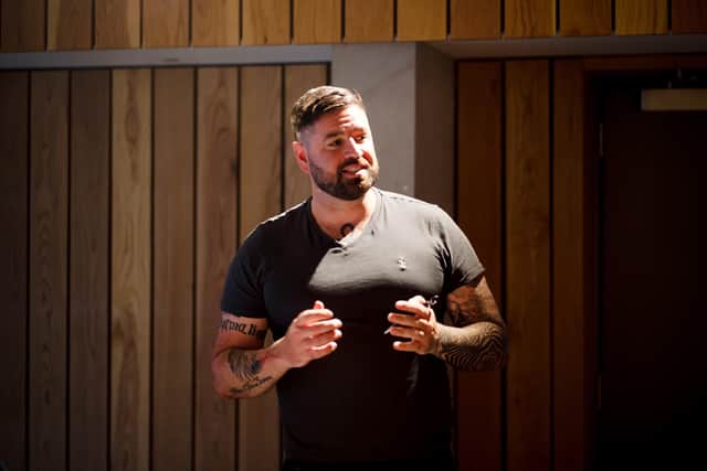 Sports performance coach Ciaran May is helping budding Belfast entrepreneurs break through personal barriers in several free workshops