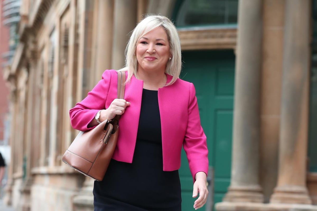 Michelle O'Neill recalls being 'prayed over' as a pregnant 16-year-old