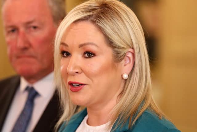 Michelle O’Neill made her controversial remarks on the BBC ‘Red Lines’ podcast