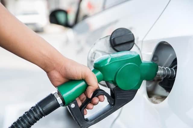 Petrol prices are falling steadily