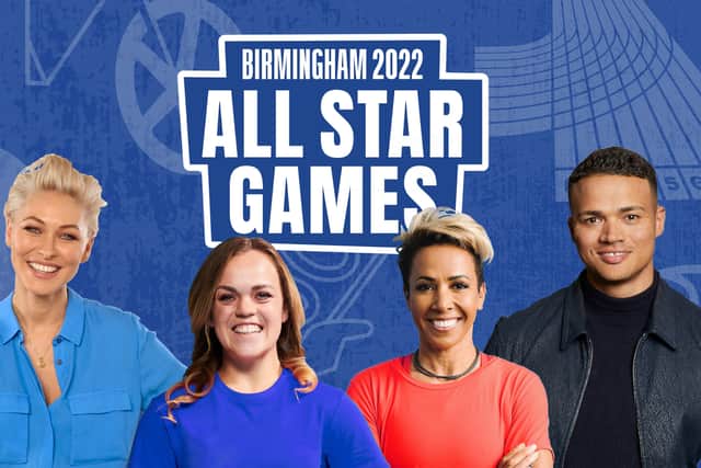 Emma Willis, Kelly Holmes, Ellie Simmonds and Jermaine Jenas