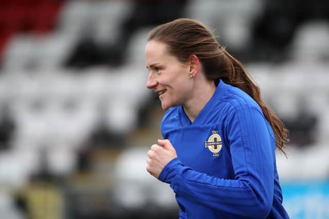 Northern Ireland midfielder Sarah McFadden