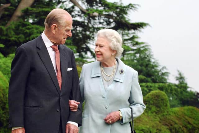 Her Majesty the Queen once referred to Prince Philip as her "constant strength and guide".