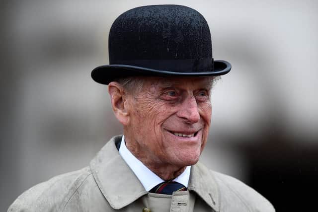 File photo dated 02/08/17 of the Duke of Edinburgh attending the Captain General's Parade at his final individual public engagement, at Buckingham Palace in London. The Duke of Edinburgh has died, Buckingham Palace has announced. Issue date: Friday April 9, 2020.. See PA story DEATH Philip. Photo credit should read: Hannah McKay/PA Wire
