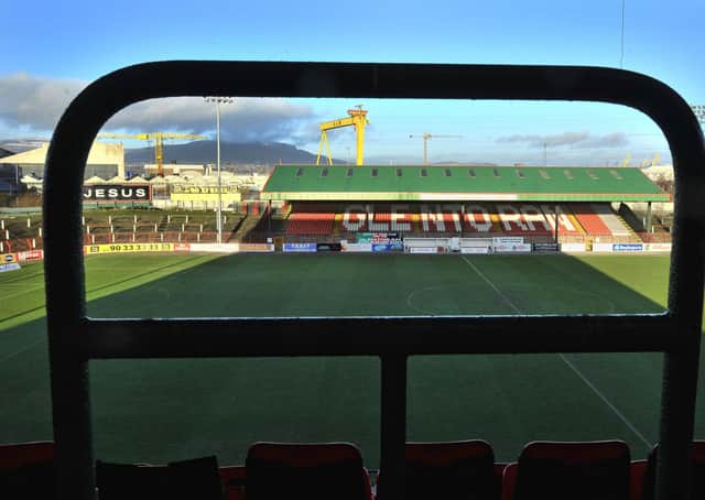 The Oval stadium in east Belfast. Photo: Russell Pritchard / Presseye.com
