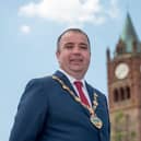 Mayor of Derry City and Strabane District Council, Cllr Brian Tierney