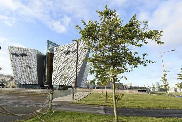 Trees planted at Titanic Belfast