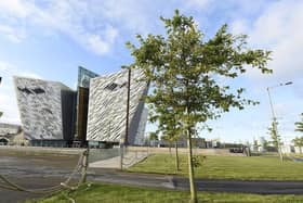 Trees planted at Titanic Belfast