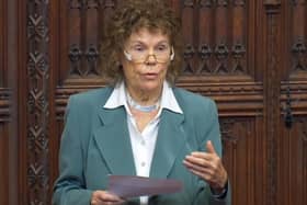 Baroness Hoey in the House of Lords yesterday where she moved an amendment to the government’s Overseas Operations (Service Personnel and Veterans) Bill seeking equivalent protection for those army veterans who served in Northern Ireland from 1969