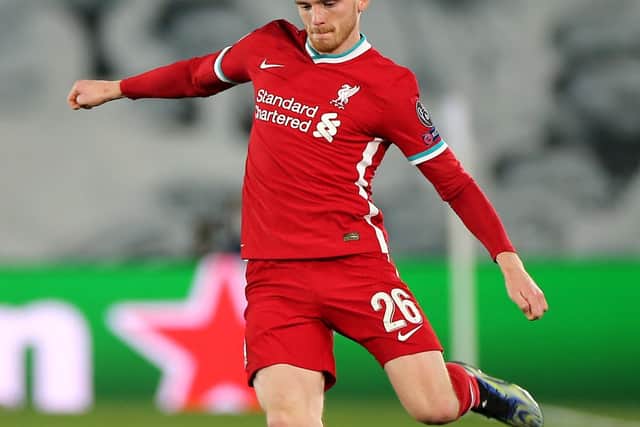 Liverpool's Andrew Robertson