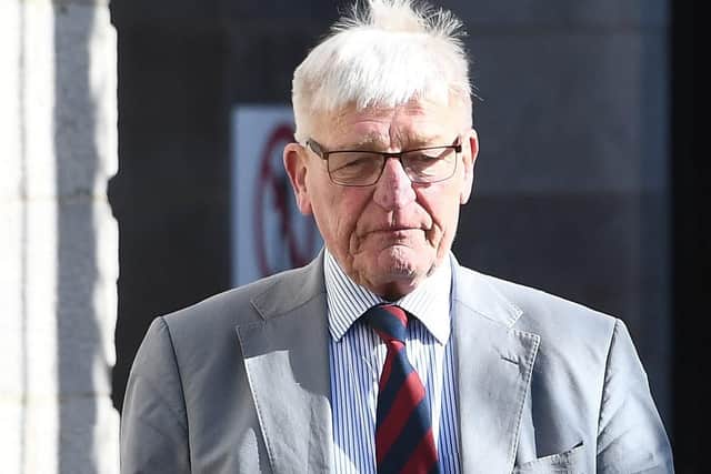 Former soldier  Dennis Hutchings appearing at Armagh Court in 2017. Photo: Colm Lenaghan/Pacemaker