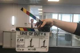 Filming on the current series of Line Of Duty with Superintendent Ted Hastings (Adrian Dunbar) - (C) World Productions - Photographer: World Productions