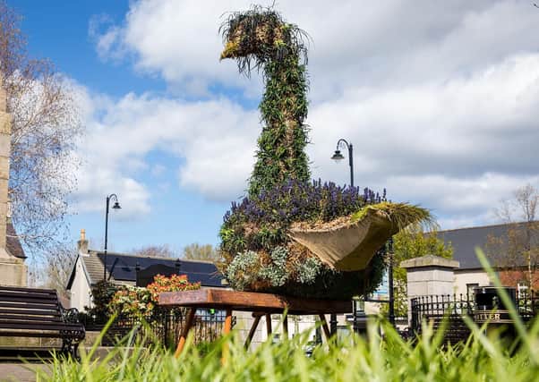 A Brent Goose living sculpture has been installed in Comber. (Image: Graham-Baalham Curry)