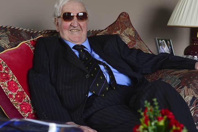 Sir Ken Bloomfield, photographed this week at his home in Holywood Co Down, turns 90 today. He turned 10 on the worst day of the 1941 Belfast Blitz, 80 years ago on April 15 1941.  
Picture By: Arthur Allison/Pacemaker