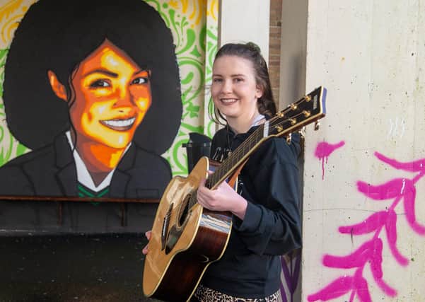 Young musician Cara Monaghan (16), who has batted a heart condition since birth, has teamed up with members of the Afghan Women's Orchestra during the pandemic