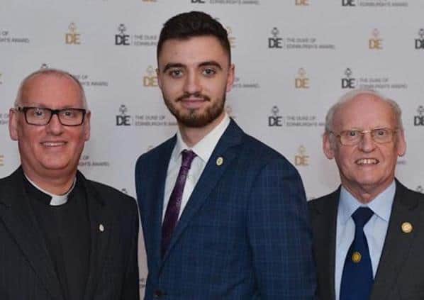 Grandfather Donald McBride, his son Stephen and Stephen’s son Alex are all holders of the Duke of Edinburgh Gold Award.