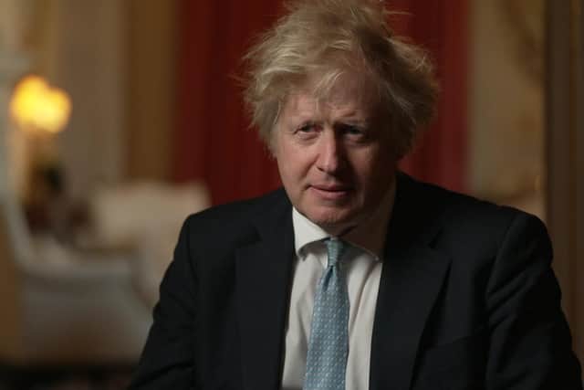 Boris Johnson admitted to Mark Devenport that he always knew there would be checks between GB and NI