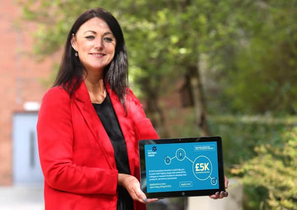 Elaine Flynn, Commercial Contacts Manager, South Eastern Regional College is calling for applications from local businesses and entrepreneurs to avail of a £5,000 Innovation Voucher