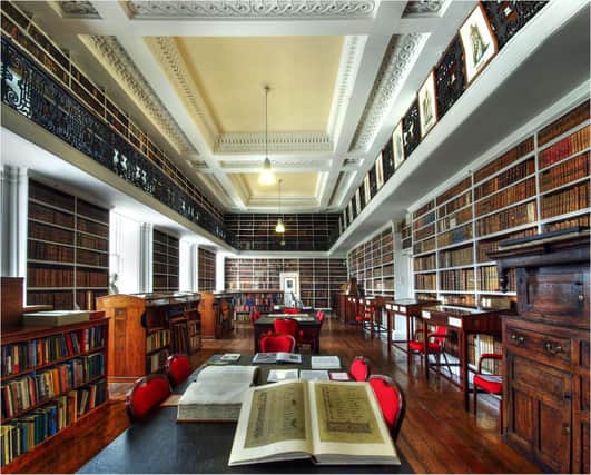 Interior of Armagh Robinson Library