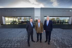 Group Managing Director, Dave Sheeran, Group Executive Chairman, Terence Donnelly and Director Raymond Donnelly