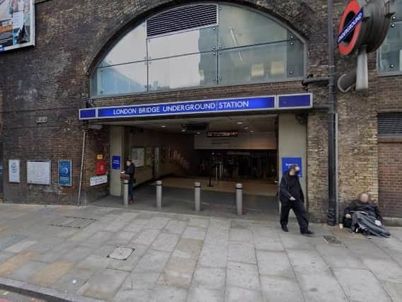 London Bridge underground station. (Photo: Google Street View)