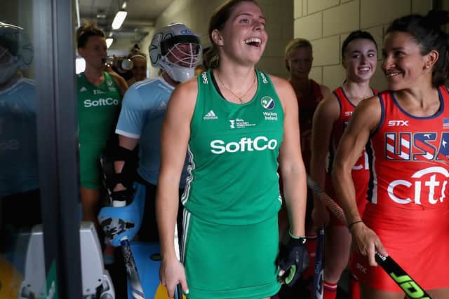 Ireland's Katie Mullan.  (Photo by Christopher Lee/Getty Images)