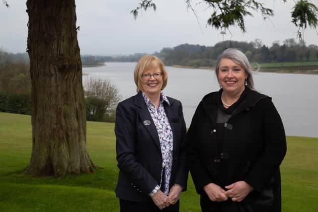 Jacqueline Wright, Director of Finance, Leigh Watson Director Human Resources at Killyhevlin Lakeside Hotel and Lodges