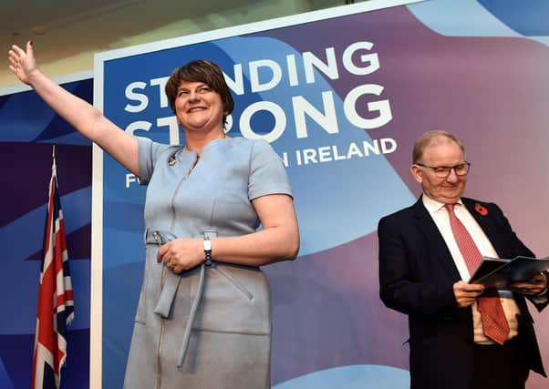 Arlene Foster has discretely sought to soften the DUP’s stance on issues such as homosexuality – but her successor could be much bolder. Photo: Charles McQuillan/Getty