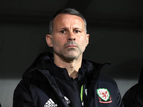 Wales football manager, Ryan Giggs.