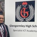 Lavinia Lynch transferred to Glengormley High from Glengormley Integrated Primary last year.